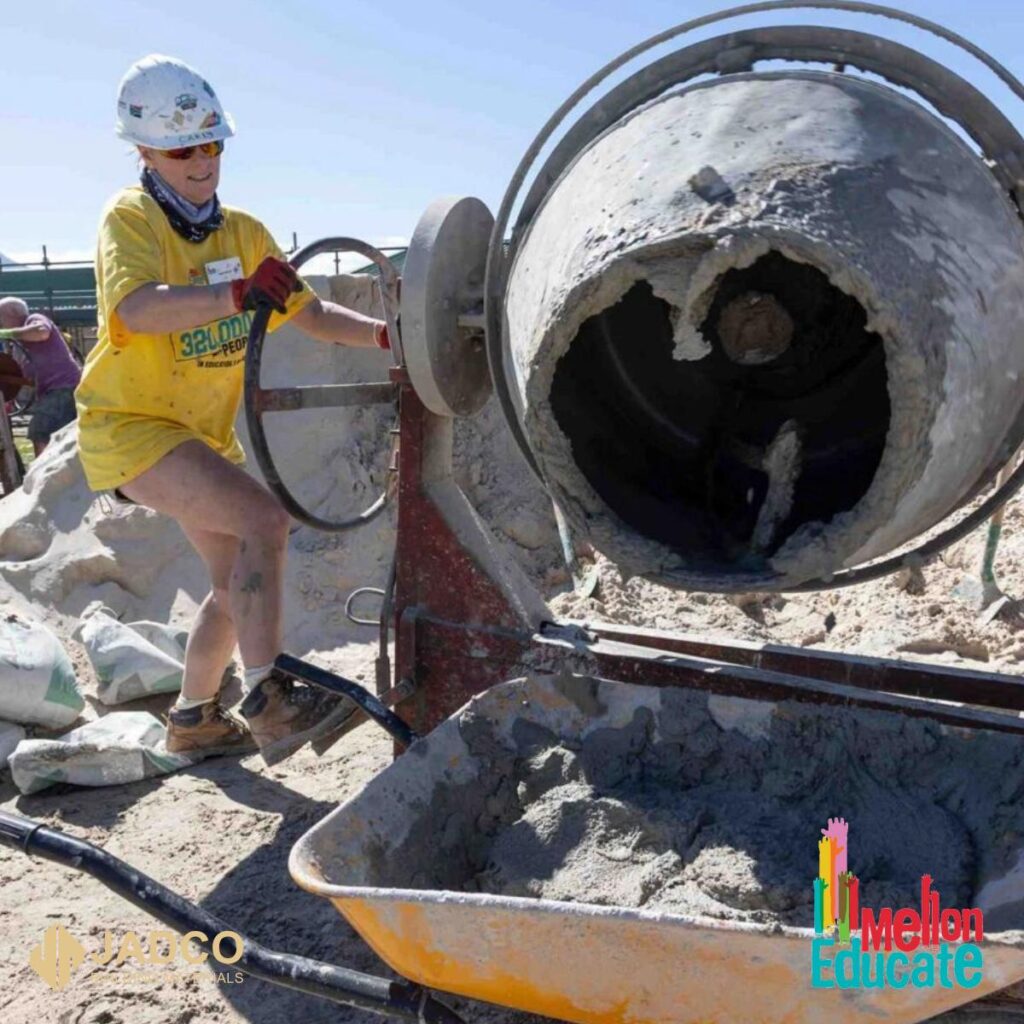 JADCO Team Mellon Educate South Africa Build