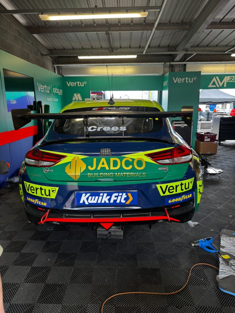 JADCO Building Materials BTCC Car Sponsorship