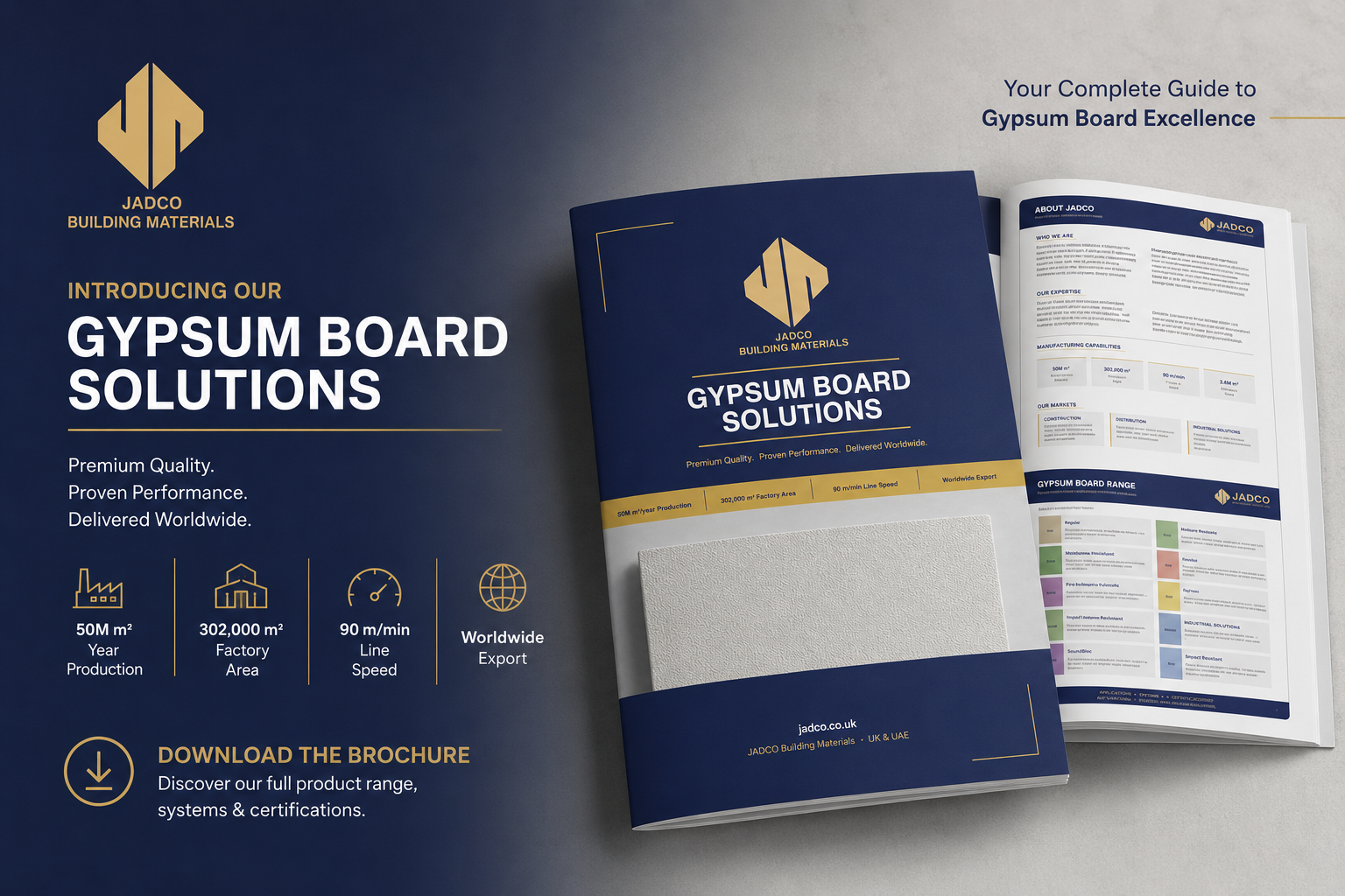 Gypsum Board Solutions Brochure